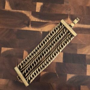 AT Weathered Gold Bracelet